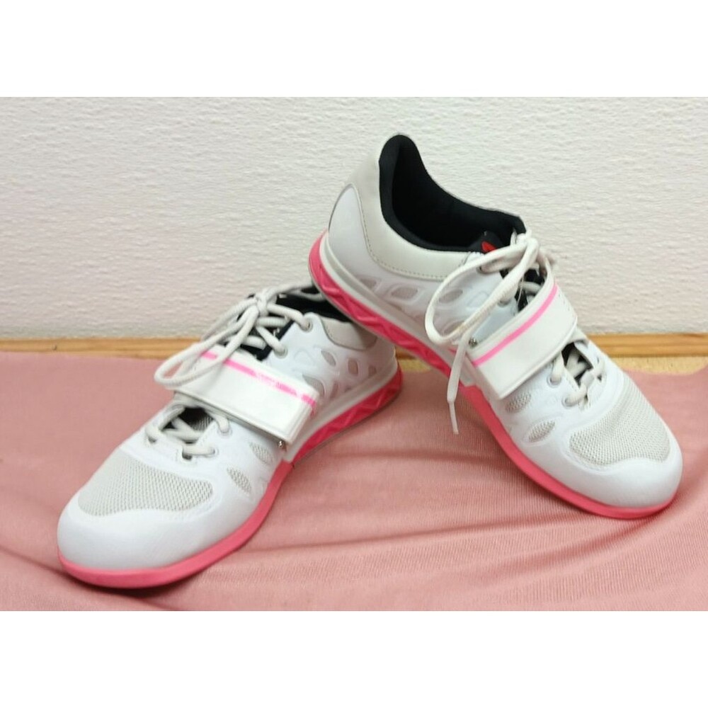 Reebok CrossFit Women’s Shoes Size 8.5 White Pink CF7 Power  Athletic Sneakers